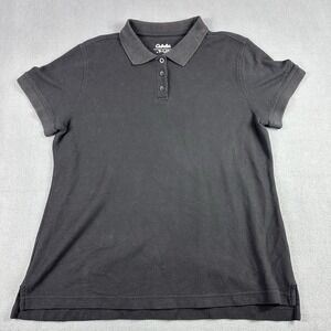 Cabela's Ladies Polo Shirt L/G Black